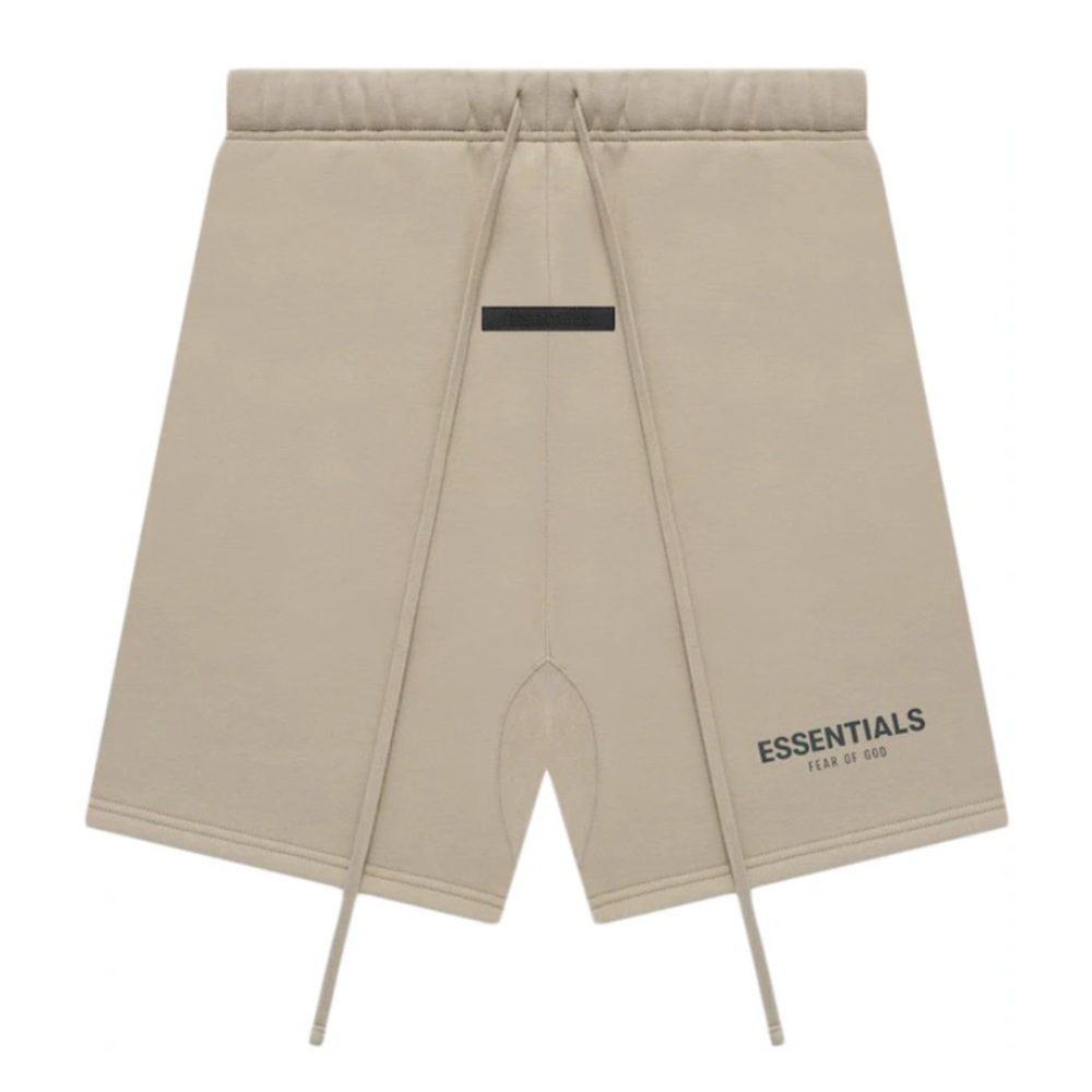 Fear of God Essentials Core Collection Sweatshort in Tan